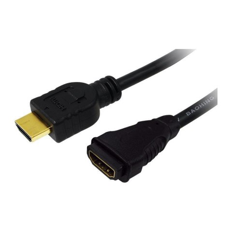 Kabel HDMI LogiLink CH0058 HDMI A 19-pin (M)>HDMI A 19-pin (F) 5m LogiLink Kabel HDMI LogiLink CH0058 HDMI A 19-pin (M)>HDMI A 19-pin (F) 5m LogiLink