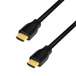 Kabel HDMI LogiLink CH0100 v2.0, CCS, czarny, 1m LogiLink