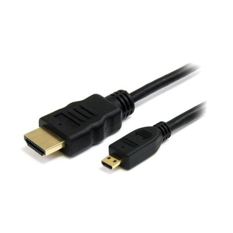 Kabel HDMI - micro HDMI Savio CL-39 1m czarny, złote k. v1.4 Savio Kabel HDMI - micro HDMI Savio CL-39 1m czarny, złote k. v1.4 Savio