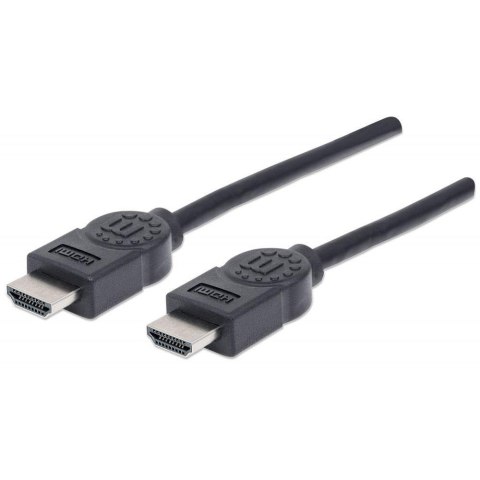 Kabel Manhattan HDMI-HDMI M/M 1,4 4K*30Hz 1,8m czarny Manhattan Kabel Manhattan HDMI-HDMI M/M 1,4 4K*30Hz 1,8m czarny Manhattan
