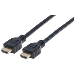 Kabel Manhattan HDMI/HDMI V2.0 M/M Ethernet 3D4K CL3 2m Manhattan