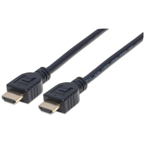 Kabel Manhattan HDMI/HDMI V2.0 M/M Ethernet 3D4K CL3 2m Manhattan Kabel Manhattan HDMI/HDMI V2.0 M/M Ethernet 3D4K CL3 2m Manhattan