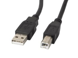 Kabel USB 2.0 Lanberg AM-BM 1,8m czarny LANBERG