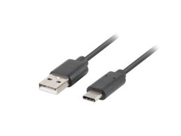 Kabel USB 2.0 Lanberg Type-C(M) - AM 1,8m czarny QC 3.0 LANBERG