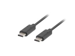 Kabel USB 2.0 Lanberg Type-C M/M 1m czarny LANBERG