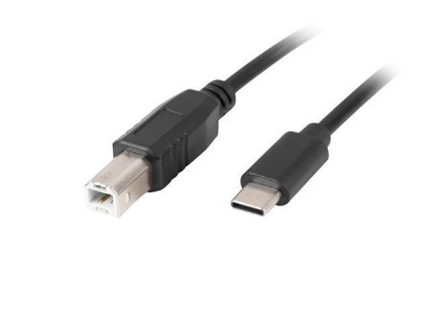 Kabel USB 2.0 Lanberg USB-C(M)->USB-B(M) 1,8m czarny LANBERG Kabel USB 2.0 Lanberg USB-C(M)->USB-B(M) 1,8m czarny LANBERG