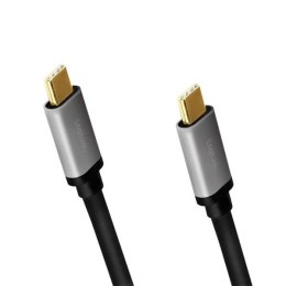 Kabel USB 2.0 LogiLink CUA0106 USB-C - USB-C, M/M, 4K, E-mark, PD, 1,5m LogiLink