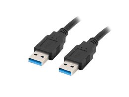 Kabel USB 3.0 Lanberg AM-AM 0,5m czarny LANBERG