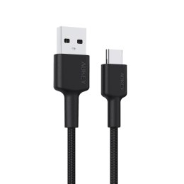 Kabel USB Aukey CB-CD30 BK USB-A - USB-C, QC, 0,9 m Aukey