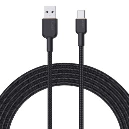 Kabel USB Aukey CB-NAC1 BK USB-A - USB-C, PD 60W, 1m, m/m Aukey