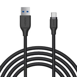 Kabel USB-C Aukey CB-AC2 BK USB-A - USB-C 5Gbps, QC 3.0, 2m Aukey