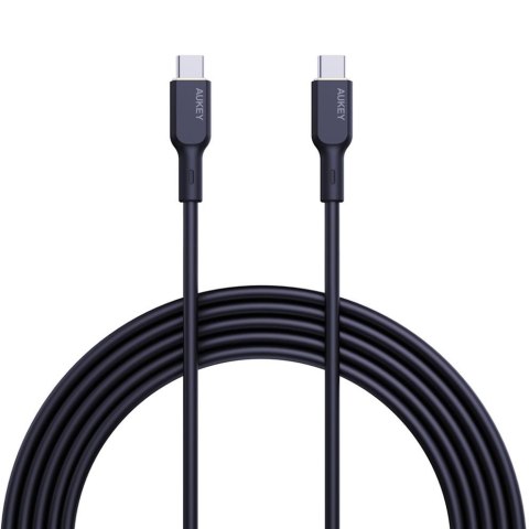 Kabel USB-C Aukey CB-CD45 2.0, QC 18W, oplot 0,9m Aukey Kabel USB-C Aukey CB-CD45 2.0, QC 18W, oplot 0,9m Aukey