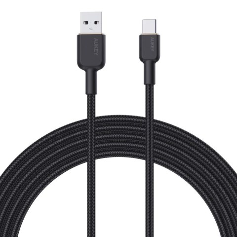 Kabel USB-C Aukey CB-NCC1 BK PD 60W, 1m, m/m Aukey Kabel USB-C Aukey CB-NCC1 BK PD 60W, 1m, m/m Aukey