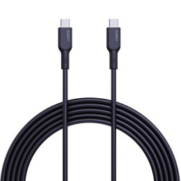 Kabel USB-C Aukey CB-SCC101 BKBK 2.0, PD, 100W, silikon, 1m Aukey