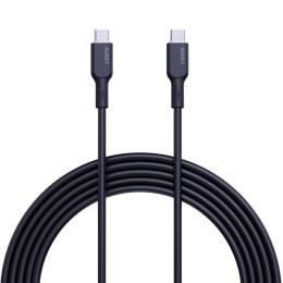Kabel USB-C Aukey CB-SCC102 BK 2.0, PD, 100W, silikon, 1,8m Aukey