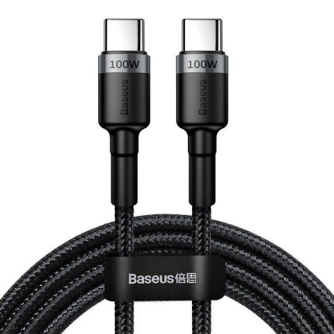 Kabel USB-C PD 2.0 200cm Baseus Cafule CATKLF-ALG1 Quick Charge 3.0 5A z obsługą szybkiego ładowania 100W Baseus Kabel USB-C PD 2.0 200cm Baseus Cafule CATKLF-ALG1 Quick Charge 3.0 5A z obsługą szybkiego ładowania 100W Baseus