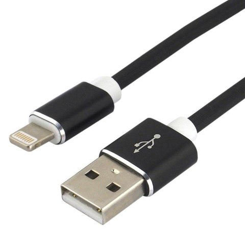 Kabel USB - Lightning everActive CBS-1.5IB 1,m czarny Everactive Kabel USB - Lightning everActive CBS-1.5IB 1,m czarny Everactive