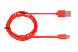 Kabel USB iBOX IKUMTCR TYP-C, 1m, 3A Czerwony IBOX