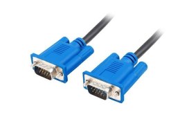 Kabel VGA Lanberg M/M 1,8m Ekranowany Ferryt czarny LANBERG