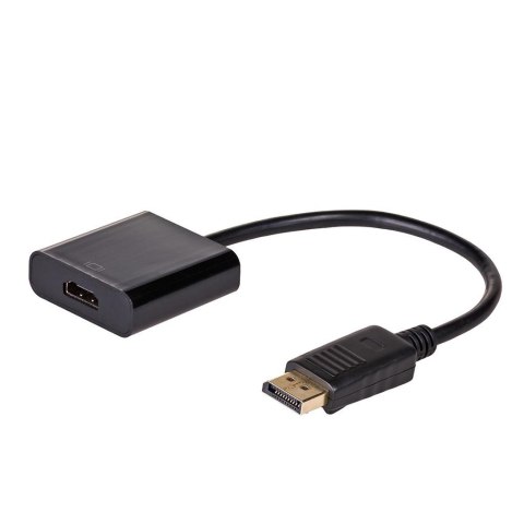 Kabel adapter Akyga AK-AD-11 HDMI F - DisplayPort M 0,15m czarny AKYGA Kabel adapter Akyga AK-AD-11 HDMI F - DisplayPort M 0,15m czarny AKYGA