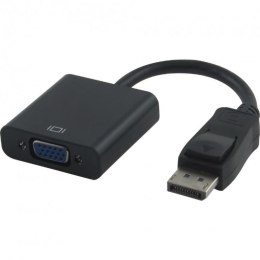 Kabel adapter Akyga AK-AD-36 VGA F - DisplayPort M 0,15m czarny AKYGA