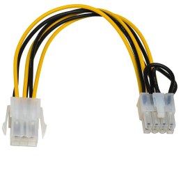 Kabel adapter Akyga AK-CA-07 PCI Express 6-pin (F) / 8-pin (M) 0,2m AKYGA