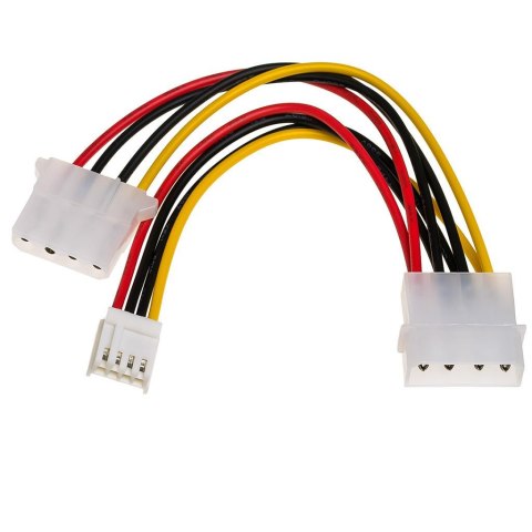 Kabel adapter Akyga AK-CA-14 Molex (M) - Molex (F) + miniMolex (F) 0,15m AKYGA Kabel adapter Akyga AK-CA-14 Molex (M) - Molex (F) + miniMolex (F) 0,15m AKYGA