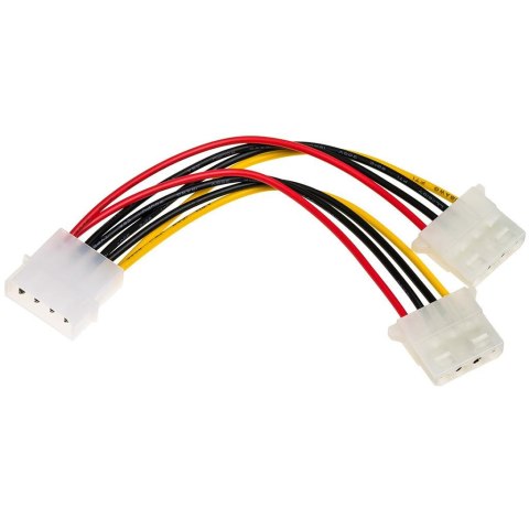 Kabel adapter Akyga AK-CA-15 Molex (M) - 2x Molex (F) 0,15m AKYGA Kabel adapter Akyga AK-CA-15 Molex (M) - 2x Molex (F) 0,15m AKYGA