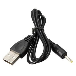 Kabel adapter Akyga AK-DC-02 USB A (M) - 2.5 x 0.7 mm AKYGA
