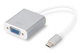 Kabel adapter DIGITUS VGA 1080p FHD na USB 3.0 Typ C, aluminiowy Digitus