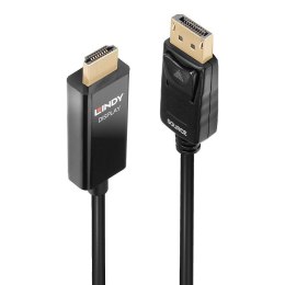 Kabel adapter LINDY DisplayPort - DVI M/M 3m czarny 4K 60Hz LINDY