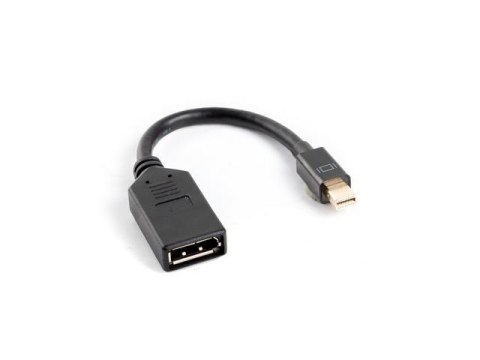 Kabel adapter Lanberg AD-0003-BK mini Displayport (M) -> Displayport (F) czarny LANBERG Kabel adapter Lanberg AD-0003-BK mini Displayport (M) -> Displayport (F) czarny LANBERG