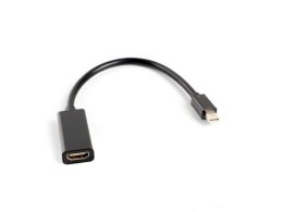 Kabel adapter Lanberg AD-0005-BK mini Displayport (M) -> HDMI (F) czarny LANBERG