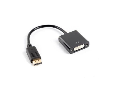 Kabel adapter Lanberg AD-0007-BK DisplayPort (M) -> DVI-D (F)(24+5) Dual Link LANBERG Kabel adapter Lanberg AD-0007-BK DisplayPort (M) -> DVI-D (F)(24+5) Dual Link LANBERG