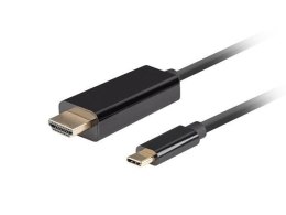 Kabel adapter Lanberg USB-C(M) - HDMI(M) 1,8m 4K 60Hz czarny LANBERG
