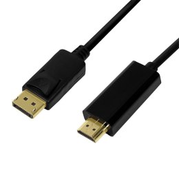 Kabel adapter LogiLink CV0127 DisplayPort 1.2 - HDMI 1.4, 2m LogiLink
