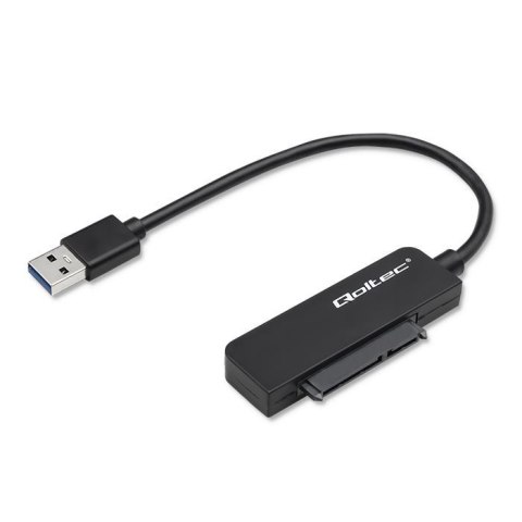 Kabel adapter Qoltec SATA | Przejściówka na dysk SSD HDD 2.5" | USB 3.0 | Super speed 5Gb/s | 2TB Qoltec
