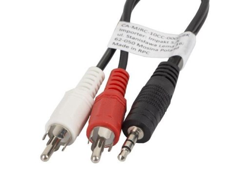 Kabel audio Lanberg stereo minijack - 2x Chinch M/M 1,5m LANBERG Kabel audio Lanberg stereo minijack - 2x Chinch M/M 1,5m LANBERG