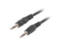 Kabel audio Lanberg stereo minijack - minijack M/M 1,2m LANBERG