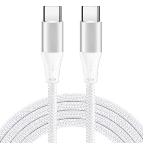 Kabel iBOX IKUTC2W USB-C 60W 2m White IBOX Kabel iBOX IKUTC2W USB-C 60W 2m White IBOX