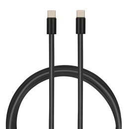 Kabel iBOX IKUTCS1B USB-C 60W 1m Black IBOX