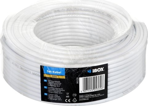 Kabel koncentryczny iBOX IKK50 50m IBOX Kabel koncentryczny iBOX IKK50 50m IBOX