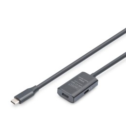 Kabel przedłużający aktywny DIGITUS DA-73108, USB 3.2 Gen1, 5Gbps, USB-C - USB-C, 5m Digitus