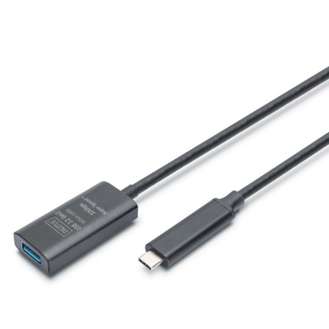 Kabel przedłużający aktywny DIGITUS DA-73113, USB 3.2 Gen2, 10Gbps, USB-C - USB-A, 5m Digitus Kabel przedłużający aktywny DIGITUS DA-73113, USB 3.2 Gen2, 10Gbps, USB-C - USB-A, 5m Digitus