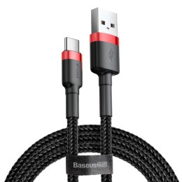 Kabel przewód Baseus Cafule USB-A - USB-C, 1m, Quick Charge 3A, z obsługą szybkiego ładowania Baseus