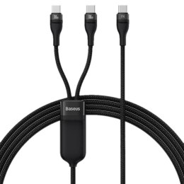 Kabel przewód USB-C 2w1 - 2x USB-C do 100W 150cm Baseus CASS060001 Baseus