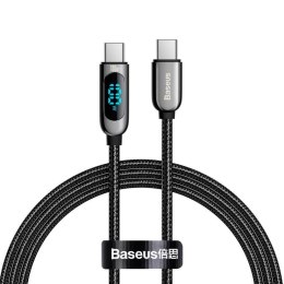 Kabel przewód USB-C PD 2.0 100cm Baseus Display CATSK-B01 Quick Charge 3.0 5A z obsługą szybkiego ładowania 100W Baseus