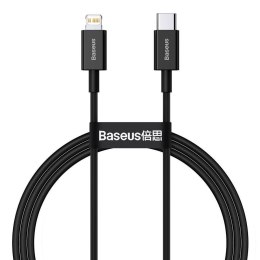 Kabel przewód USB-C / Typ-C - Lightning / iPhone 100cm Baseus CATLYS-A01 z obsługą szybkiego ładowania 20W PD Baseus