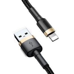 Kabel przewód USB - Lightning / iPhone 100cm Baseus Cafule CALKLF-BV1 z obsługą szybkiego ładowania 2.4A Baseus
