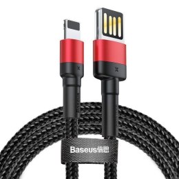 Kabel przewód USB - Lightning / iPhone 100cm Baseus Cafule CALKLF-G91 z obsługą szybkiego ładowania 2.4A Baseus